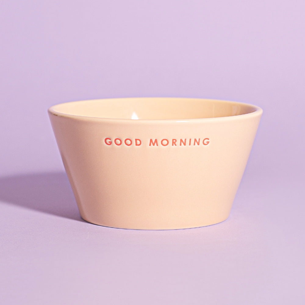 Keramikinis dubenėlis GOOD MORNING ⌀14×7.5cm