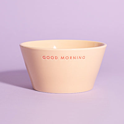 Keramikinis dubenėlis GOOD MORNING ⌀14×7.5cm