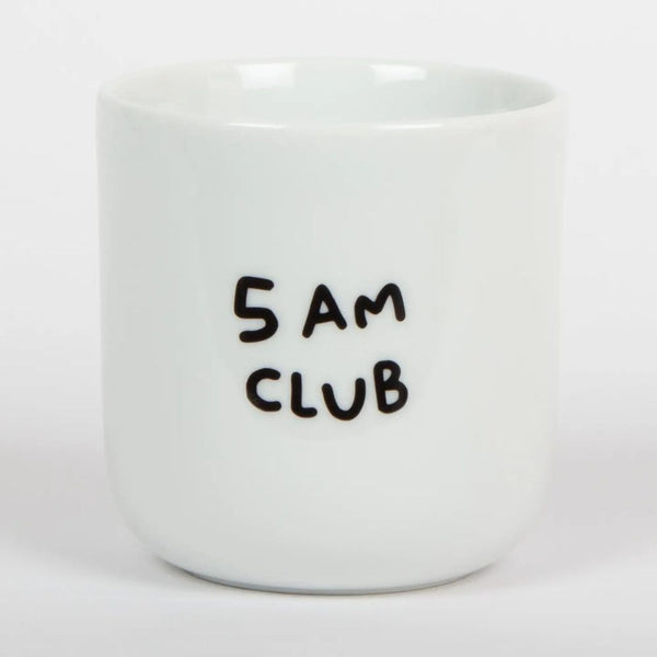 Porcelianinis puodelis 5 AM CLUB 250ml