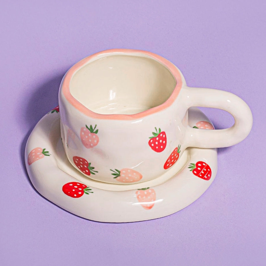 Keramikinis puodelis BERRY BABE 275ml