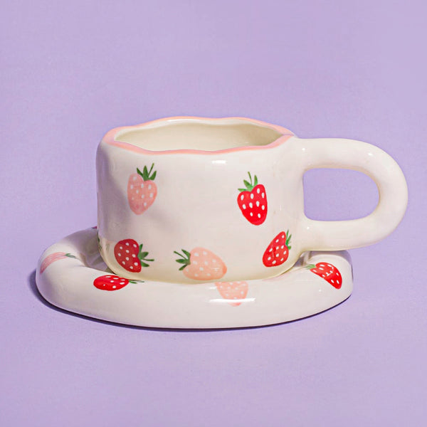 Keramikinis puodelis BERRY BABE 275ml