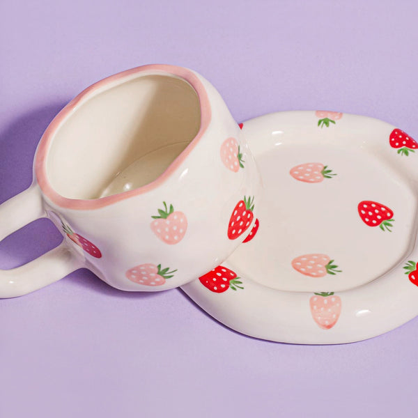 Keramikinis puodelis BERRY BABE 275ml