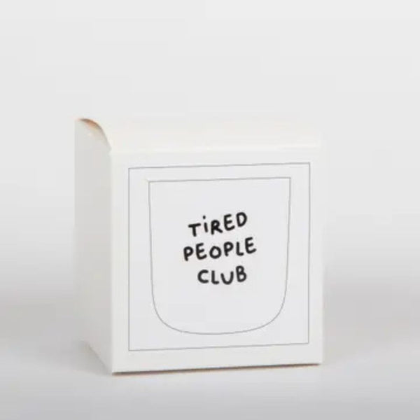 Porcelianinis puodelis TIRED PEOPLE CLUB 250ml