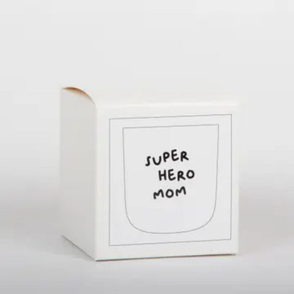 Porcelianinis puodelis SUPERHERO MOM 250ml