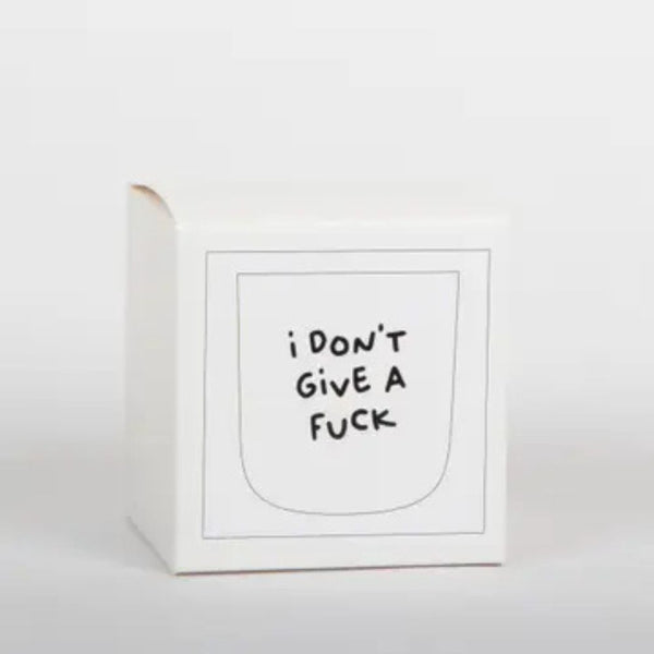 Porcelianinis puodelis I DON'T GIVE A FUCK 250ml