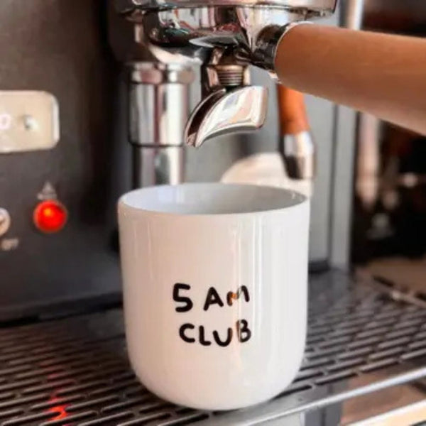 Porcelianinis puodelis 5 AM CLUB 250ml