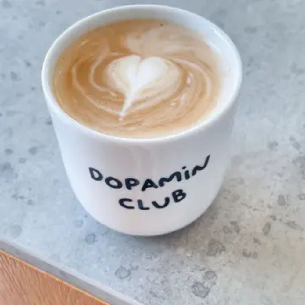 Porcelianinis puodelis DOPAMIN CLUB 250ml