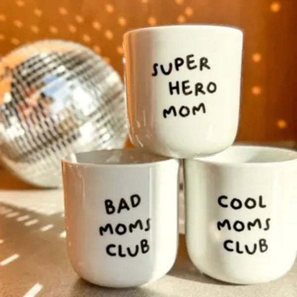 Porcelianinis puodelis COOL MOMS CLUB 250ml