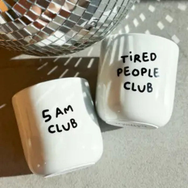 Porcelianinis puodelis 5 AM CLUB 250ml