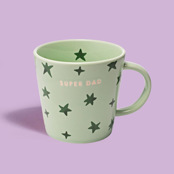 Keramikinis puodelis SUPER DAD 350ml