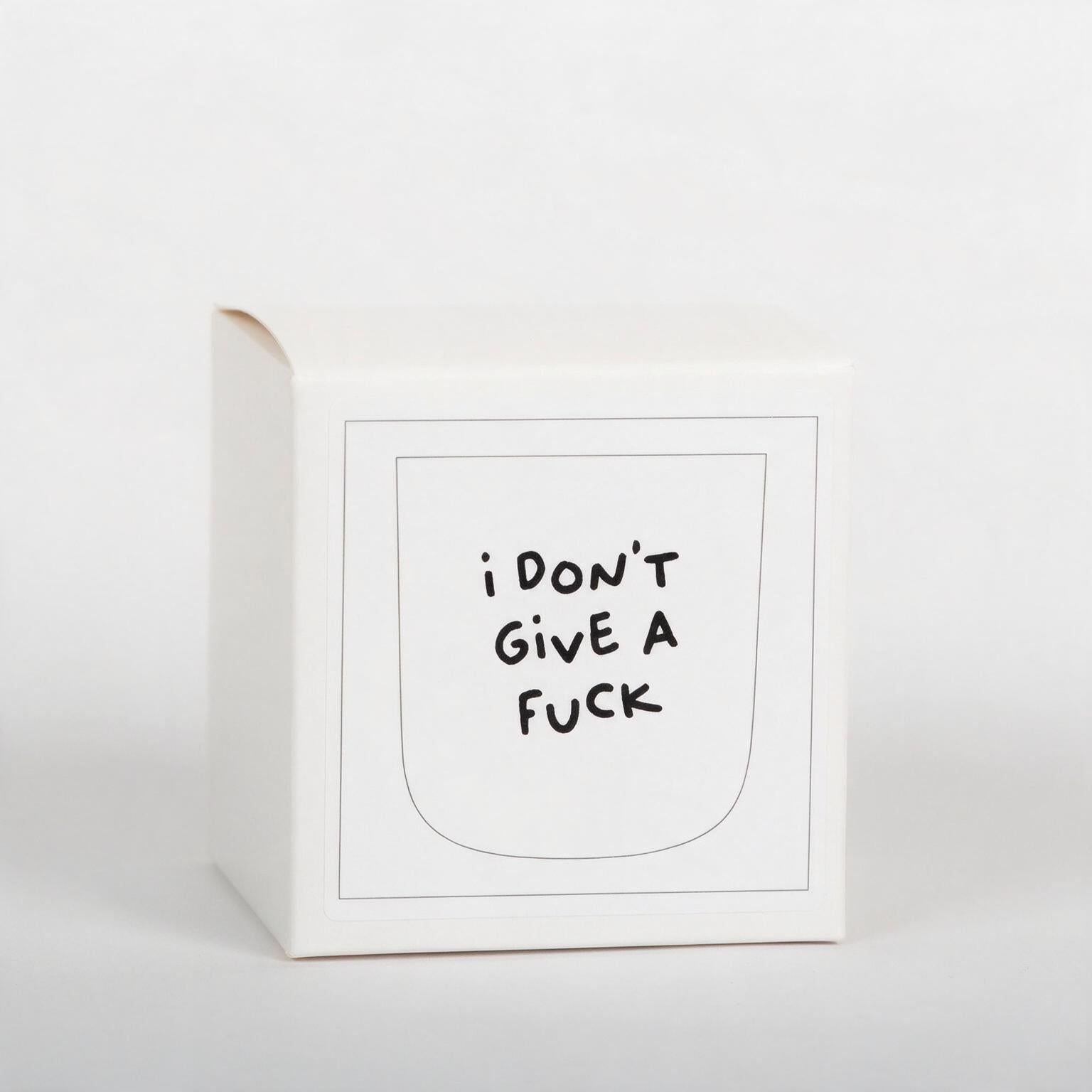 Porcelianinis puodelis I DON'T GIVE A FUCK 250ml