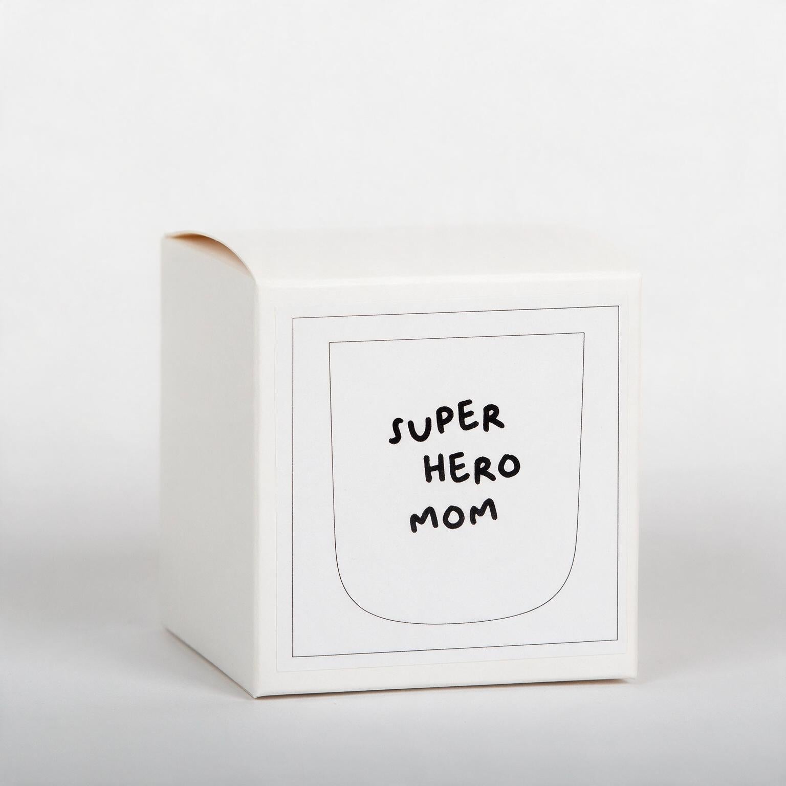 Porcelianinis puodelis SUPERHERO MOM 250ml