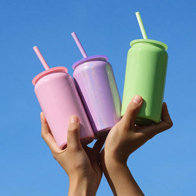 Metalinis puodelis PRETTY HYDRATED 430ml