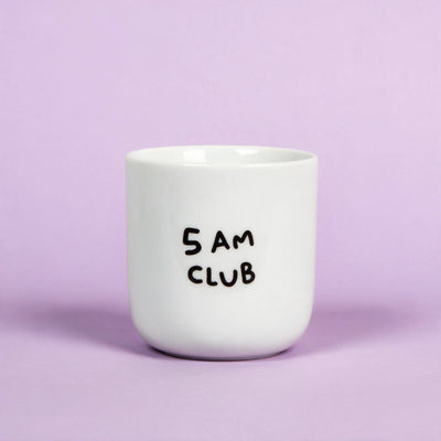Porcelianinis puodelis 5AM CLUB 250ml