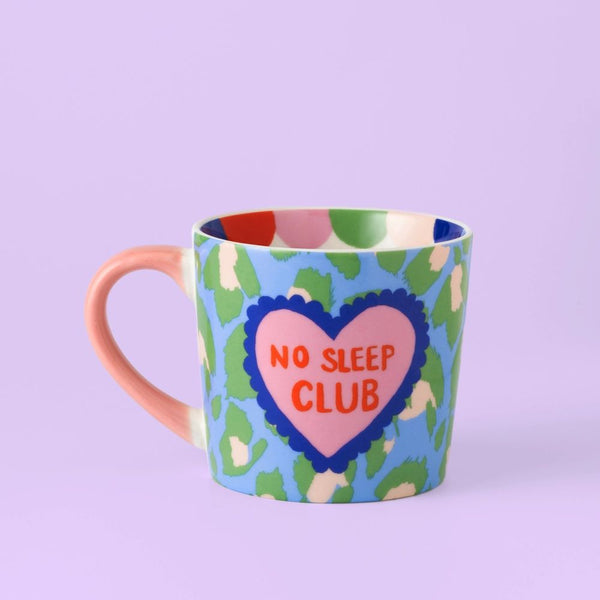 Keramikinis puodelis NO SLEEP CLUB 300ml