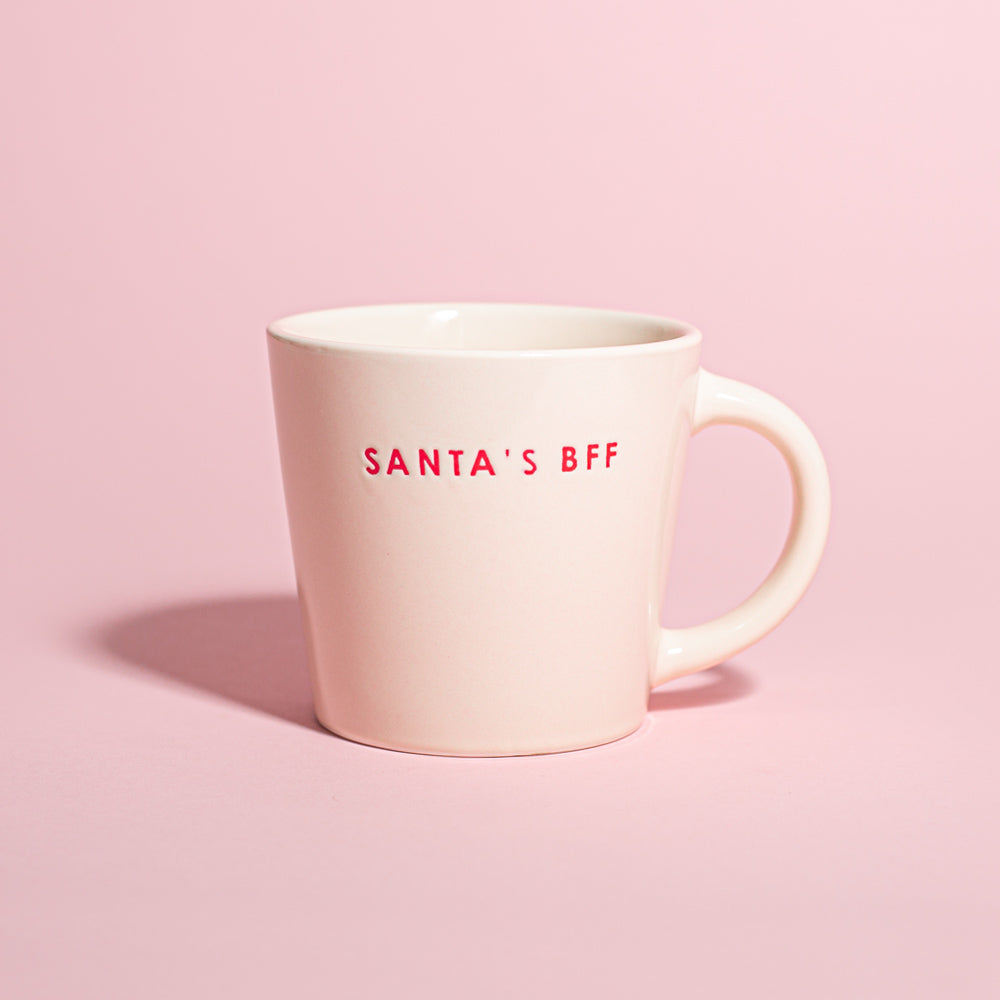 Keramikinis puodelis SANTA'S BFF 250ml
